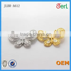 Women's Gender and Alloy Jewelry Main Material Wholesale Butterfly Rhinestone Brooch thumbnail-5