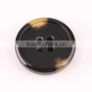 Plastic Made 4 Holes Sewing Polyester Buttons for Pants thumbnail-4