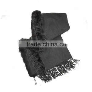 Wholse Popular Neckwear For Young Ladies Real Fur Scarf thumbnail-2