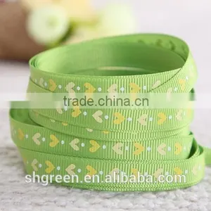 Light Green Grosgrain Printing Ribbon thumbnail-1