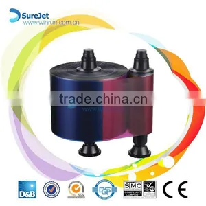 Printer Ribbon for Evolis R3111 YCMKO Color With Prints 1000 thumbnail-1