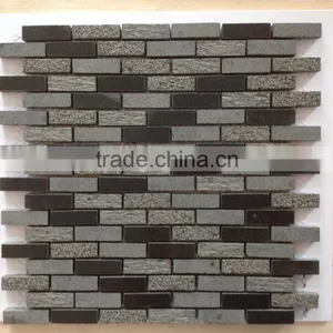 Natural Slate Stone Mosaic Tiles thumbnail-2