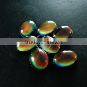 13x18mm Color Change Oval Mood Cabochon for DIY Mood Rings,charms Jewelry Supplies Fingdings 4120093 thumbnail-1