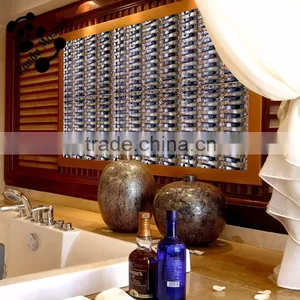 SMP25 Classical Crystal Mosaic Clear Glass Mosaic Tile Colored Mosaic thumbnail-5