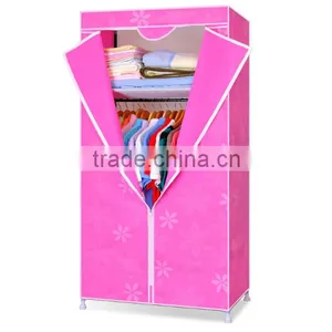 Mini Wardrobe Fitted Wardrobe Small Wardrobe Manufacturing Ideas (FH-CM0508) thumbnail-1