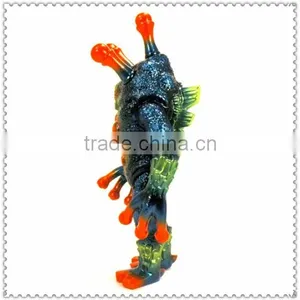 Japanese Scary Three Eyes Monsters Plastic Toys/oem Japan Child Cartoon Plastic Toys/customized Plastic Toys Manufacturer thumbnail-3