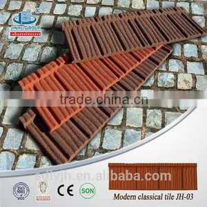 Colorful Stone Coated Metal Roofing Tile Best Selling in Africa thumbnail-2