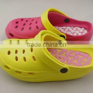Swedish Clogs Eva Injection Double Color Sandals Clog thumbnail-1