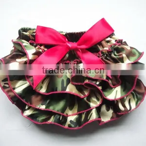 New Design Baby Girl Bloomer Soft and Solid Ruffle Bllomer Comfortable Newborn Baby Gold Polk Dot Bloomer thumbnail-5