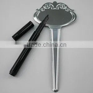 17cmL Gardening Marker Pen With Ornamental Stainless Steel Metal Plant Label thumbnail-2