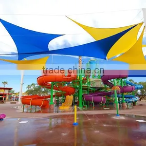 HDPE Waterproof Polyester Sun Shade Sail Awning Shade Tarps thumbnail-3
