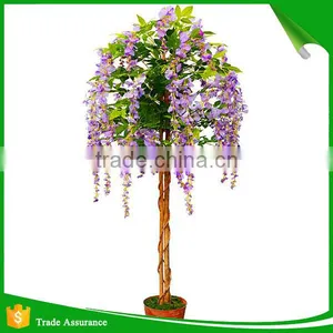 240cm Purple Artificial Wisteria Silk Tree thumbnail-1