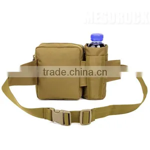 Waterproof Molle Bag Tactical Waist Pack Pouch With Water Bottle Pocket Holder Waist Pack thumbnail-5