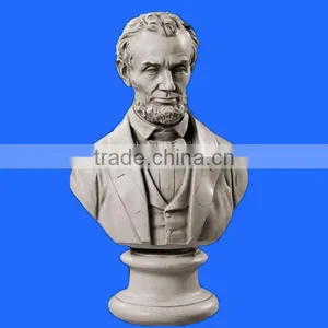 Handmade Abraham Lincoln Famous American President Resin Bust thumbnail-1