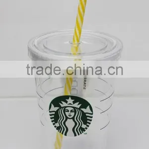 Colorful Hard Plastic Drinking Straws thumbnail-1