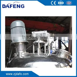 2000L Liquid Soap/ Laundry Soap/ Bar Soap Jacketed Emulsifier thumbnail-3