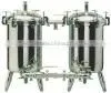 Double Filters 5T/H Milk Filter Strainer Duplex Filter thumbnail-1