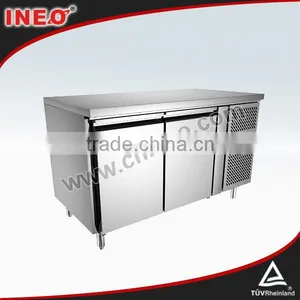 2 Door Stainless Steel Commercial Undercounter Refrigerator/Chiller Refrigerator/Under Bar Refrigerator thumbnail-1