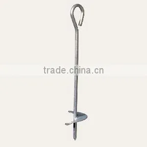 Galvanized Earth Anchor thumbnail-1