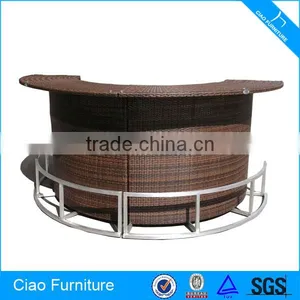 Luxury Bar Counter Rattan Bar Table thumbnail-2