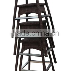 Western Modern Outdoor Wicker Bar Furniture (CF878) thumbnail-3