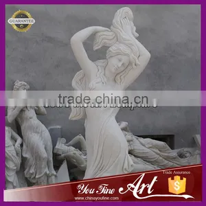 Life Size Female Marble Garden Statue thumbnail-2