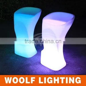 Remote Color Changing Stylish Rechargeable LED Flashing Bar Stool thumbnail-1