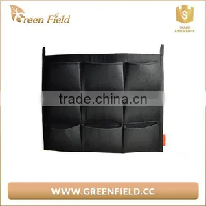 Vertical Garden Planter Wall Planter 9 Pocket Handmade Felt Bag thumbnail-3