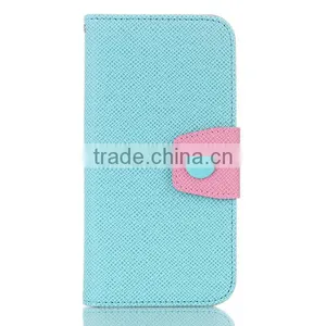 China Supplier 2016 Hot Selling PU Wallet Flip Leather Mobile Phone Case For IPhone6 thumbnail-4