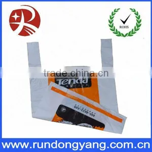 Fashionable Wholesale New Style Plastic t Shirt Bags With Logo thumbnail-1