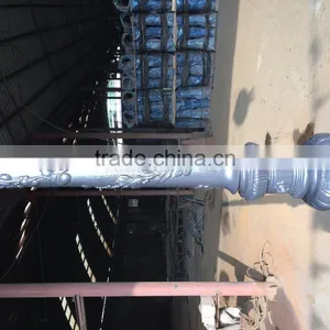 2017 New Design H3.6M Ductile Iron Lighting Column Decorative Lamp Pole Street Lighting Pole thumbnail-5