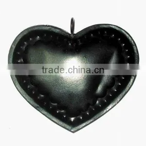 Metal Heart Shape Decoration, Heart Shape Metal Christmas Decorations, Metal Hanging Heart Decoration, 2013 Christmas Decoration thumbnail-1