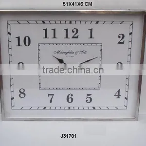 Contemporary Style Metal Wall Clock thumbnail-1
