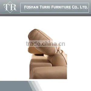 Modern Luxury Design Geniune Leather Sofa Set thumbnail-6