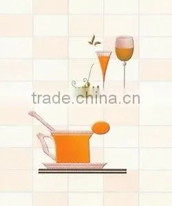 Galazed Surface Painted Bathroom Ceramic Wall Tile thumbnail-1