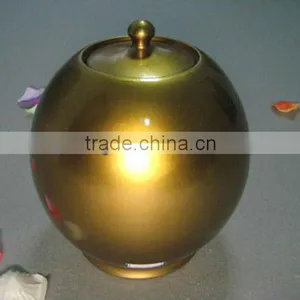 Golden Ceramic Urns for Ashes thumbnail-1