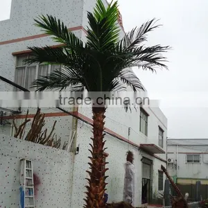 Faux Date Palm Tree Large Outdoor Plant for Landscaping APM013 GNW thumbnail-1