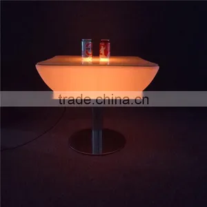Hot Sale Night Club Use Glowing Plastic Color Change RGB LED Light Bar Furniture thumbnail-3
