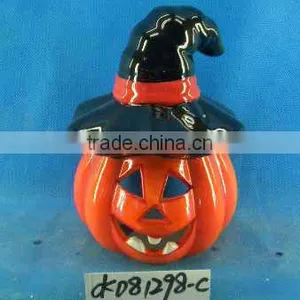 Ceramic Halloween Pumpkin thumbnail-1