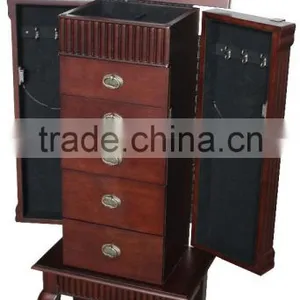 MDF/WOODEN JEWELRY ARMOIRE thumbnail-2