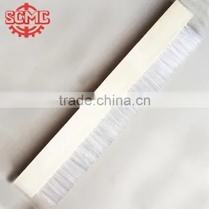 Wooden Base Industrial Plastic Strip Cleaning Brush thumbnail-3