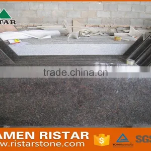 Top Quality Tan Brown Granite Kitchen Countertop With Double Sinks thumbnail-3