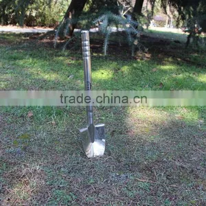 High Grade and Quality All Stainless Steel Survival Camping Garden Shovel thumbnail-2