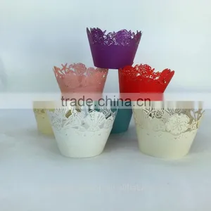 Paper Cupcake Wraps Food Containers Cakes Cups thumbnail-2
