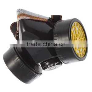 Unti-Dust Spray Industrial Chemical Gas Dual Cartridge Dusk Respirator Protective Mask thumbnail-1