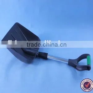 Plastic Head Aluminum Handle Car Telescopic Snow Shovel thumbnail-1