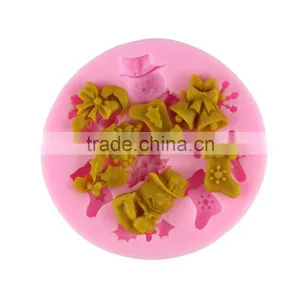 Snow Christmas Silicone Mould Handmade Soap Cake Decorating Die DIY Baking Tool 1688 Agent thumbnail-2