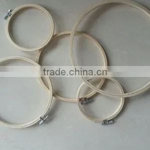 Different Diameter Cross Stitch Frame Bamboo Embroidery Hoop thumbnail-2