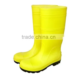 Green Color Cheap Price Pvc Safety Gumboots for Industry thumbnail-1