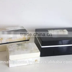 Rectangle Horn Lacquer Box thumbnail-1